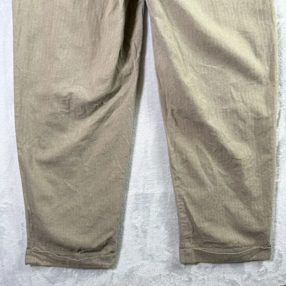 Vintage Polo Ralph Lauren Men's Chino Pants Size‎ 38/30 Tan Dress Pants Cotton